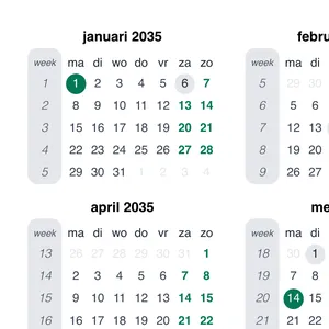 kalender 2035 zoom